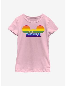 Plus Size Disney Mickey Mouse Pride Hat Youth T-Shirt, , hi-res