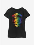 Disney Mickey Mouse Pride Five Youth T-Shirt, BLACK, hi-res