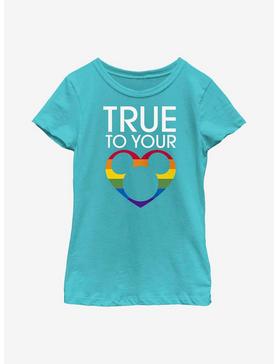 Plus Size Disney Mickey Mouse Pride True To Pride Youth T-Shirt, , hi-res