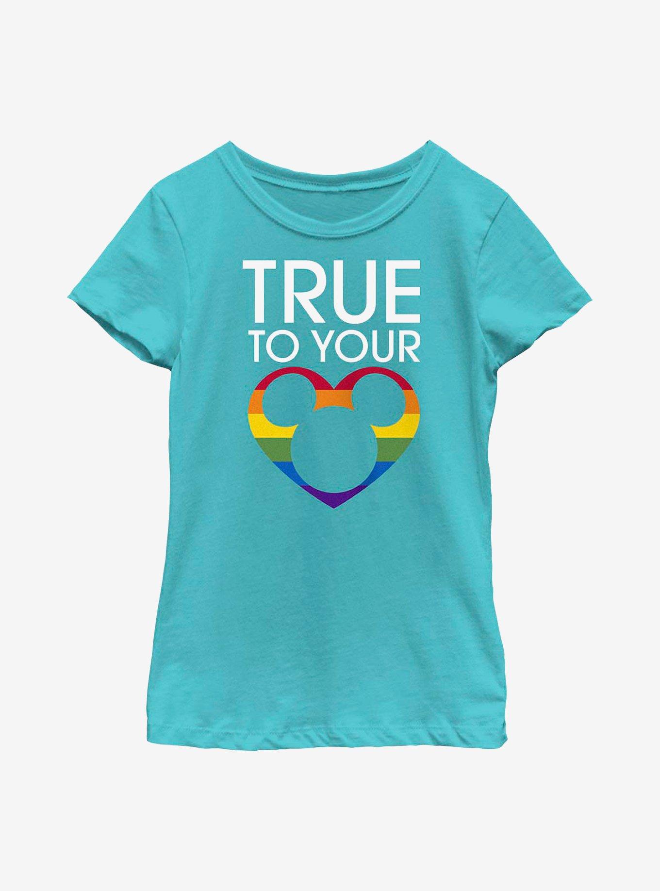 Disney Mickey Mouse Pride True To Pride Youth T-Shirt, , hi-res