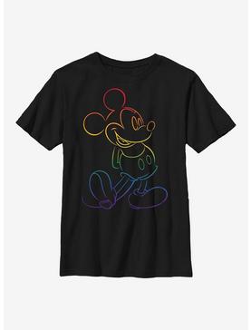 Plus Size Disney Mickey Mouse Pride Big Pride Youth T-Shirt, , hi-res