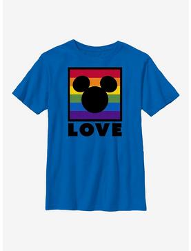 Plus Size Disney Mickey Mouse Pride Box Youth T-Shirt, , hi-res