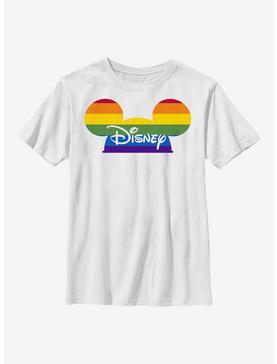Plus Size Disney Mickey Mouse Pride Hat Youth T-Shirt, , hi-res