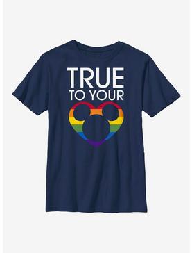 Plus Size Disney Mickey Mouse Pride True To Pride Youth T-Shirt, , hi-res