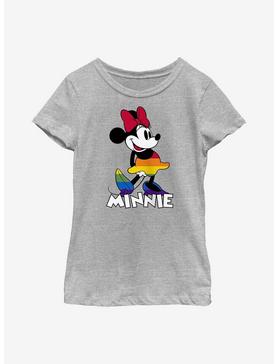 Plus Size Disney Pride Minnie Dress Pride Youth T-Shirt, , hi-res