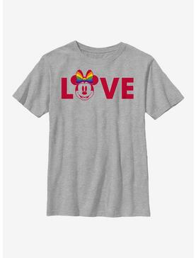Plus Size Disney Pride Minnie Pride Love Youth T-Shirt, , hi-res