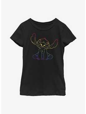 Disney Lilo And Stitch Pride Stitch Youth T-Shirt, , hi-res