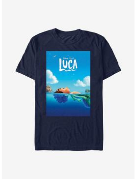 Disney Pixar Luca Poster T-Shirt, NAVY, hi-res