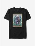 Star Wars The Mandalorian Bo-Katan & Co Card T-Shirt, BLACK, hi-res