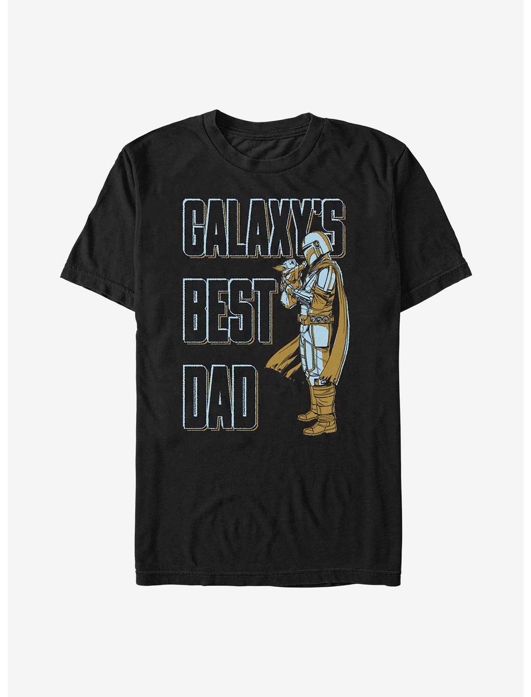 Star Wars The Mandalorian Daddy Mando T-Shirt, BLACK, hi-res