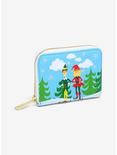 Loungefly Elf Buddy & Friends Cartoon Mini Zipper Wallet, , hi-res