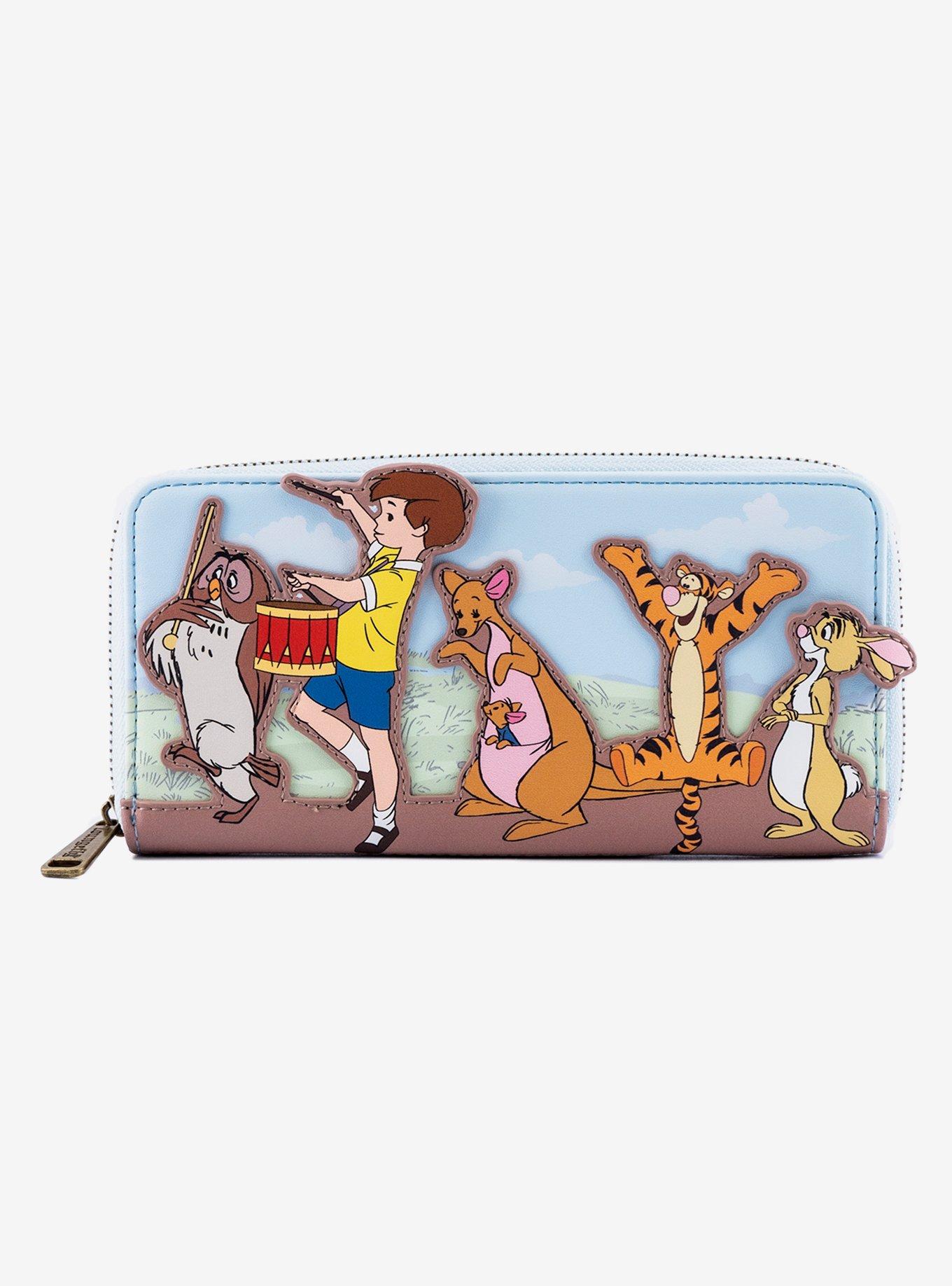 Loungefly Disney Winnie The Pooh 95th Anniversary Zip Wallet, , hi-res