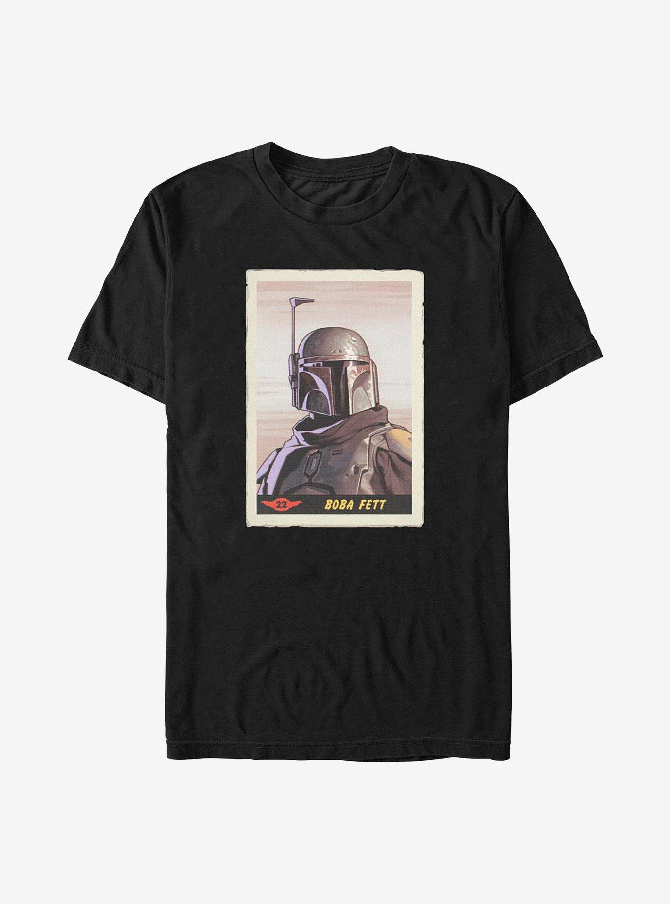 Star Wars The Mandalorian Fett Card T-Shirt, , hi-res