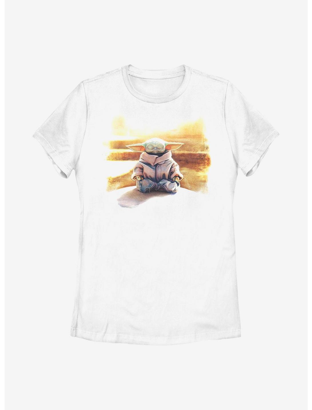 Star Wars The Mandalorian Awakening Womens T-Shirt, WHITE, hi-res