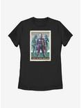 Star Wars The Mandalorian Bo-Katan & Co Card Womens T-Shirt, BLACK, hi-res