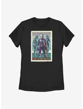 Star Wars The Mandalorian Bo-Katan & Co Card Womens T-Shirt, , hi-res