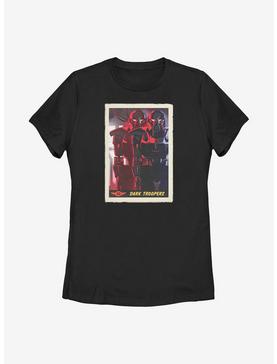 Star Wars The Mandalorian Dark Trooper Card Womens T-Shirt, , hi-res