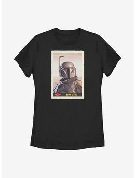 Star Wars The Mandalorian Fett Card Womens T-Shirt, , hi-res