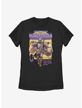 Star Wars The Mandalorian Signed Up Mando Womens T-Shirt, , hi-res