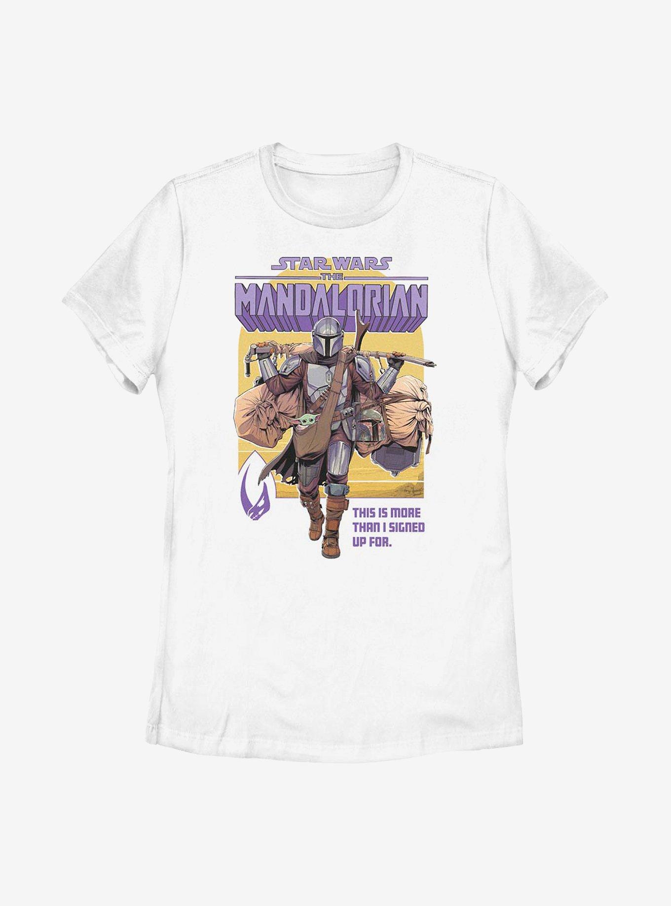 Star Wars The Mandalorian Signed Up Mando Womens T-Shirt, , hi-res