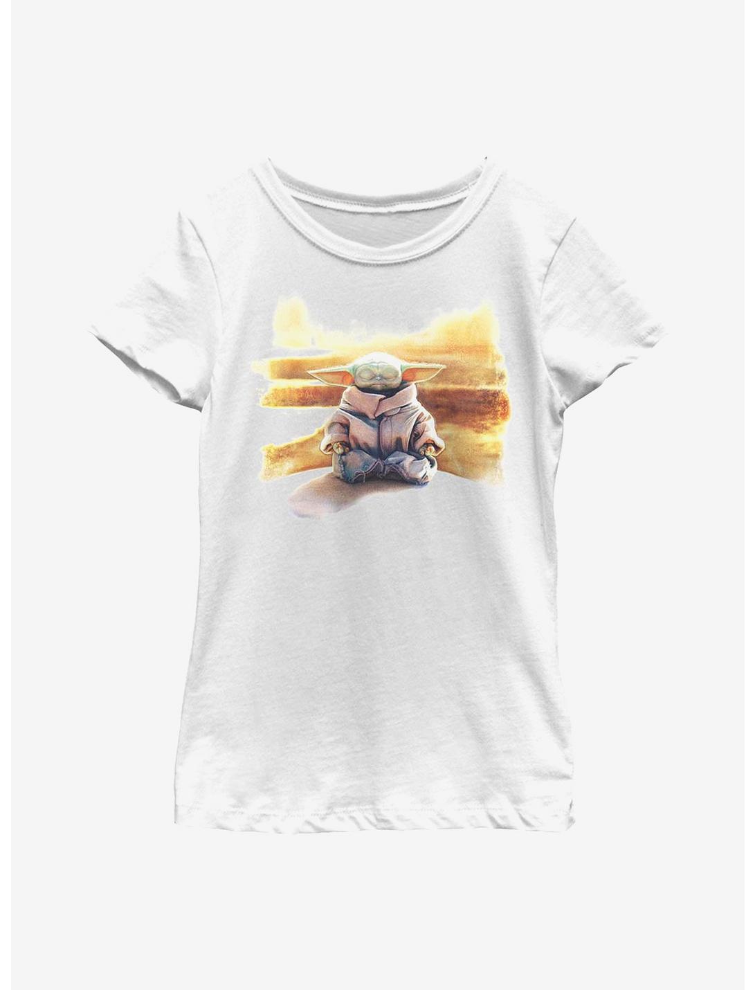 Star Wars The Mandalorian Awakening Youth Girls T-Shirt, WHITE, hi-res