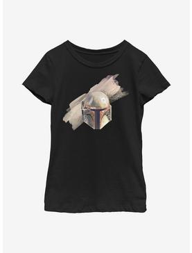 Star Wars The Mandalorian Fett Helmet Youth Girls T-Shirt, , hi-res
