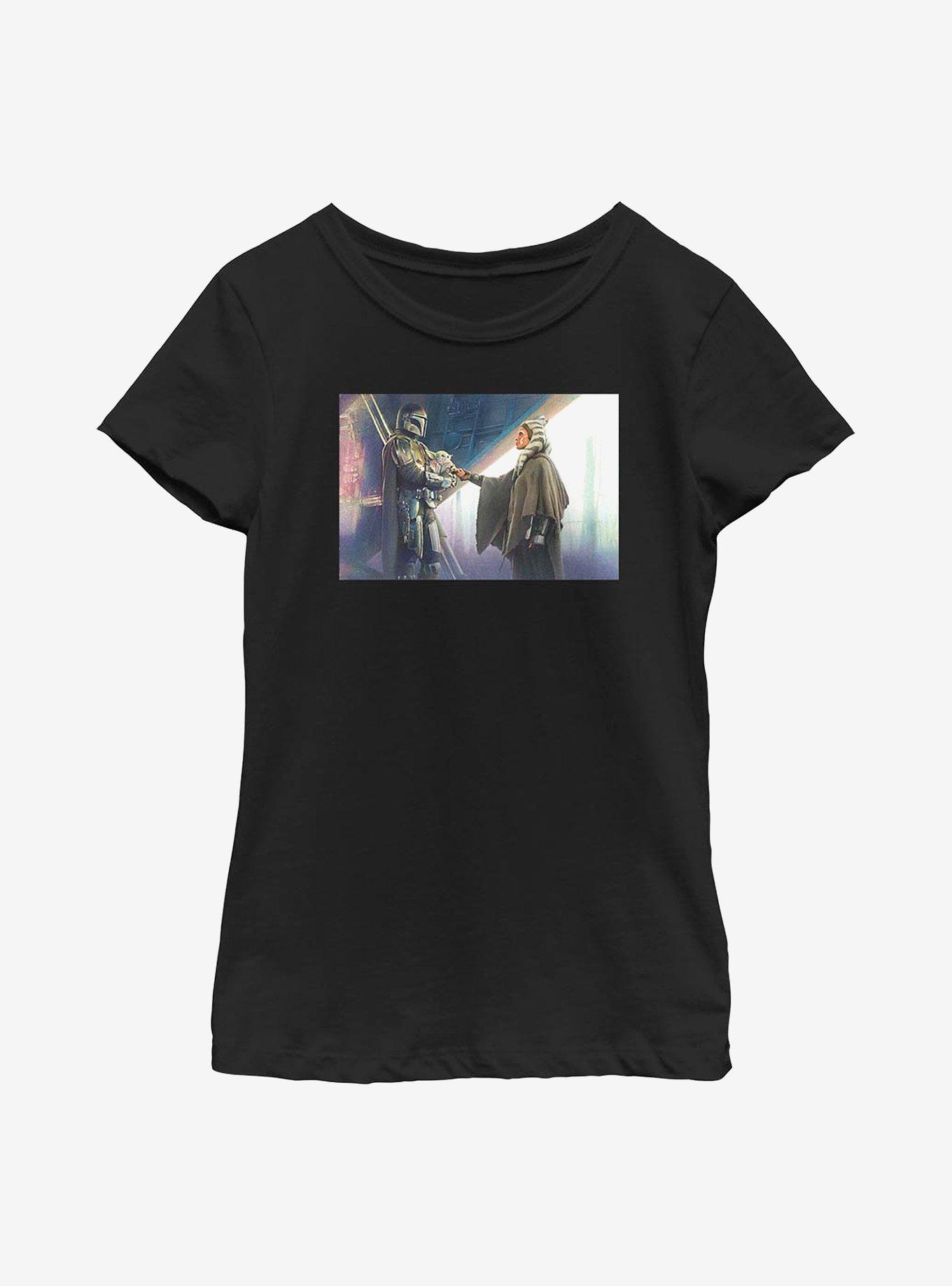 Star Wars The Mandalorian Goodbyes Youth Girls T-Shirt, , hi-res