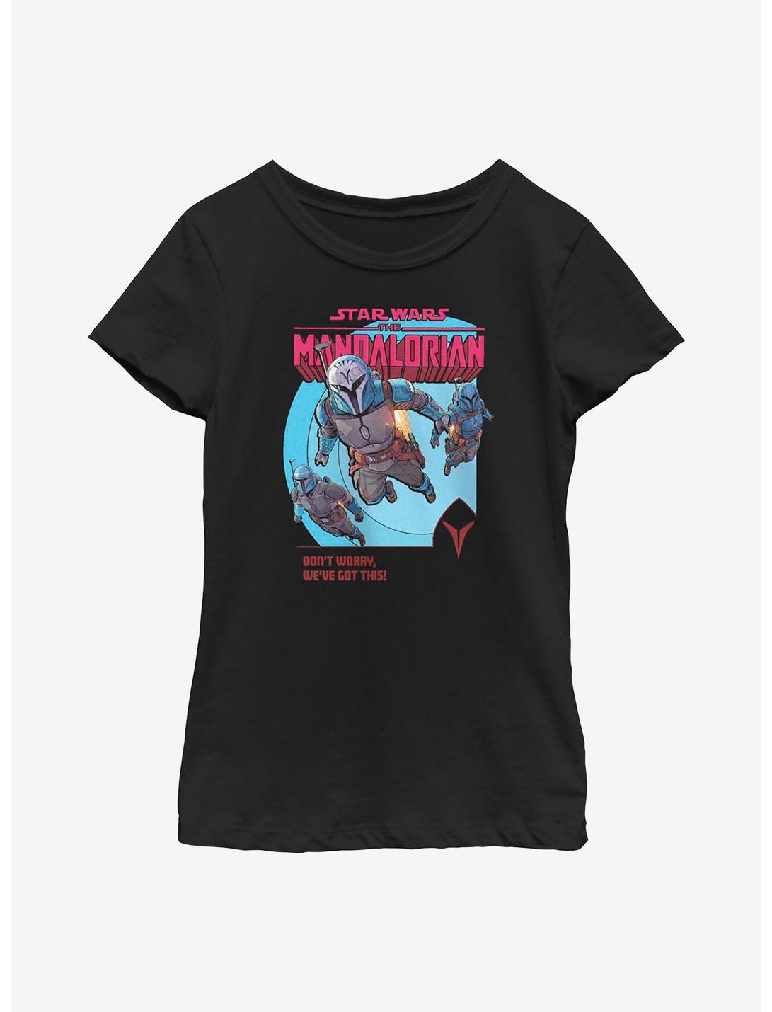 Star Wars The Mandalorian We've Got This Youth Girls T-Shirt, BLACK, hi-res