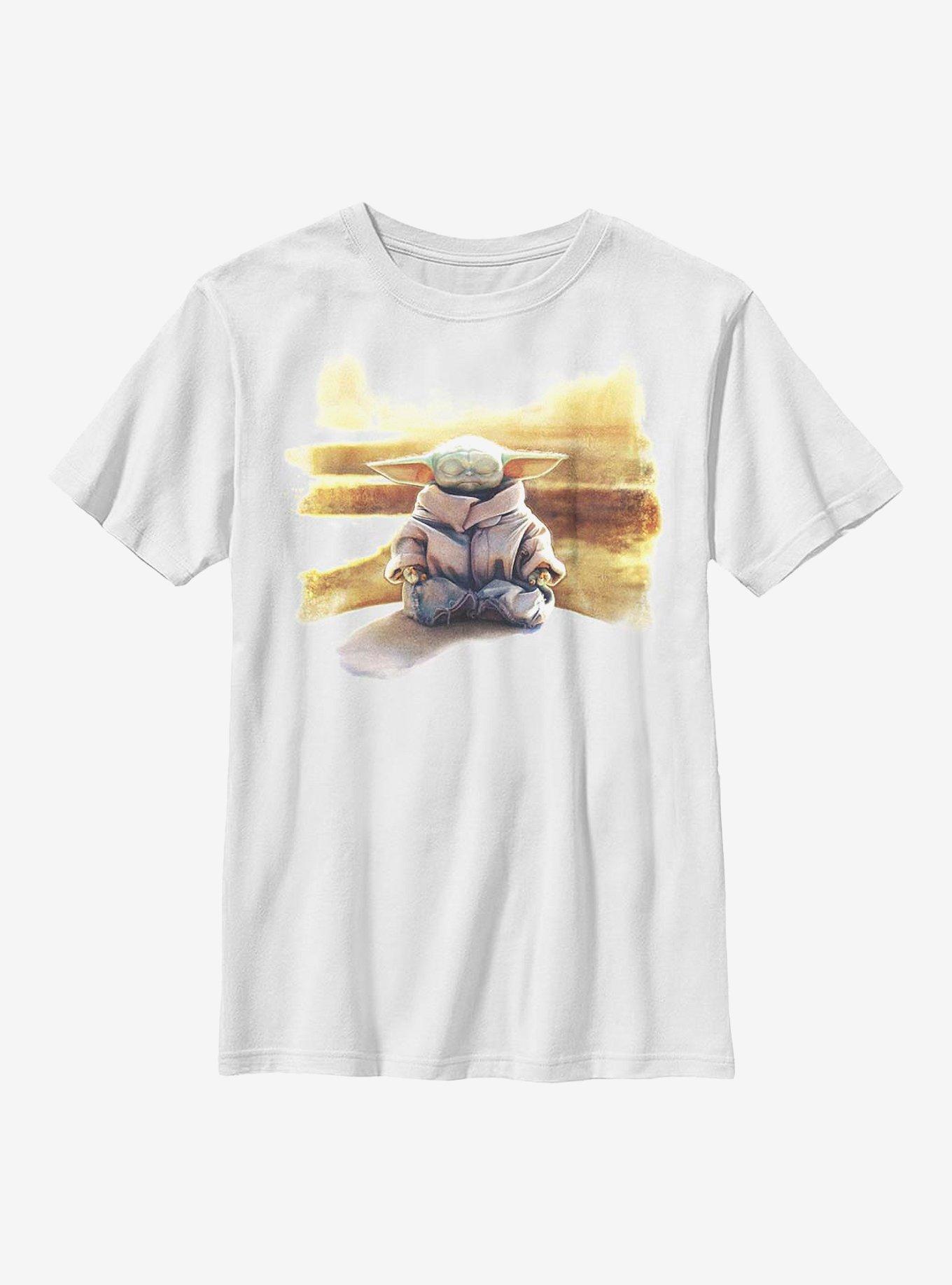 Star Wars The Mandalorian Awakening Youth T-Shirt, WHITE, hi-res