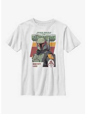 Star Wars The Mandalorian Fett Lives Youth T-Shirt, , hi-res
