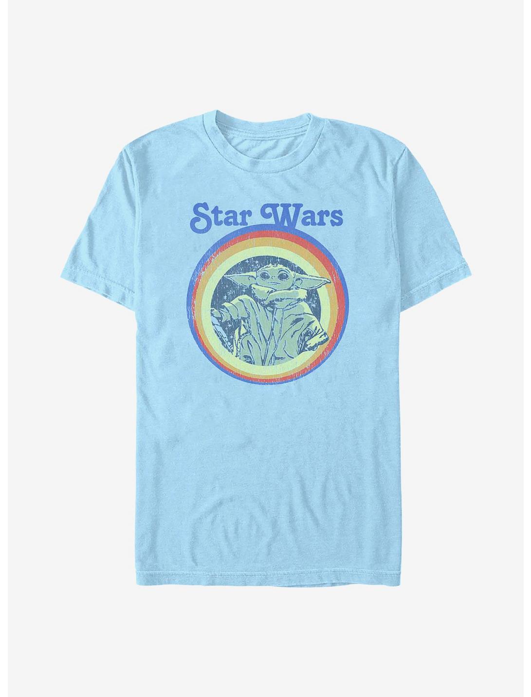 Star Wars The Mandalorian Pride Rainbow Bounty T-Shirt, LT BLUE, hi-res