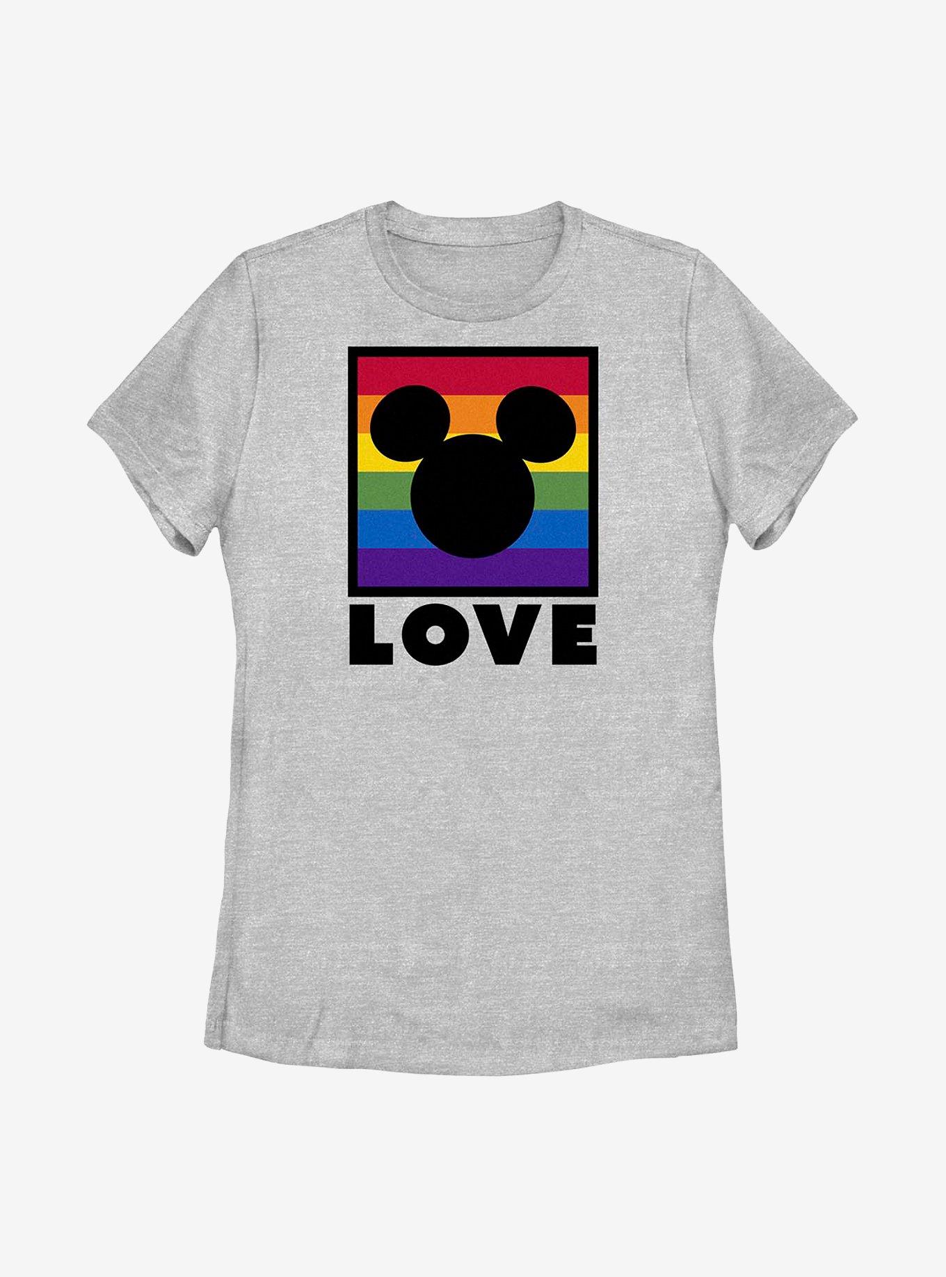 Disney Mickey Mouse Pride Box T-Shirt, ATH HTR, hi-res