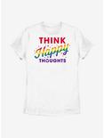 Disney Mickey Mouse Pride Happy Thoughts T-Shirt, WHITE, hi-res