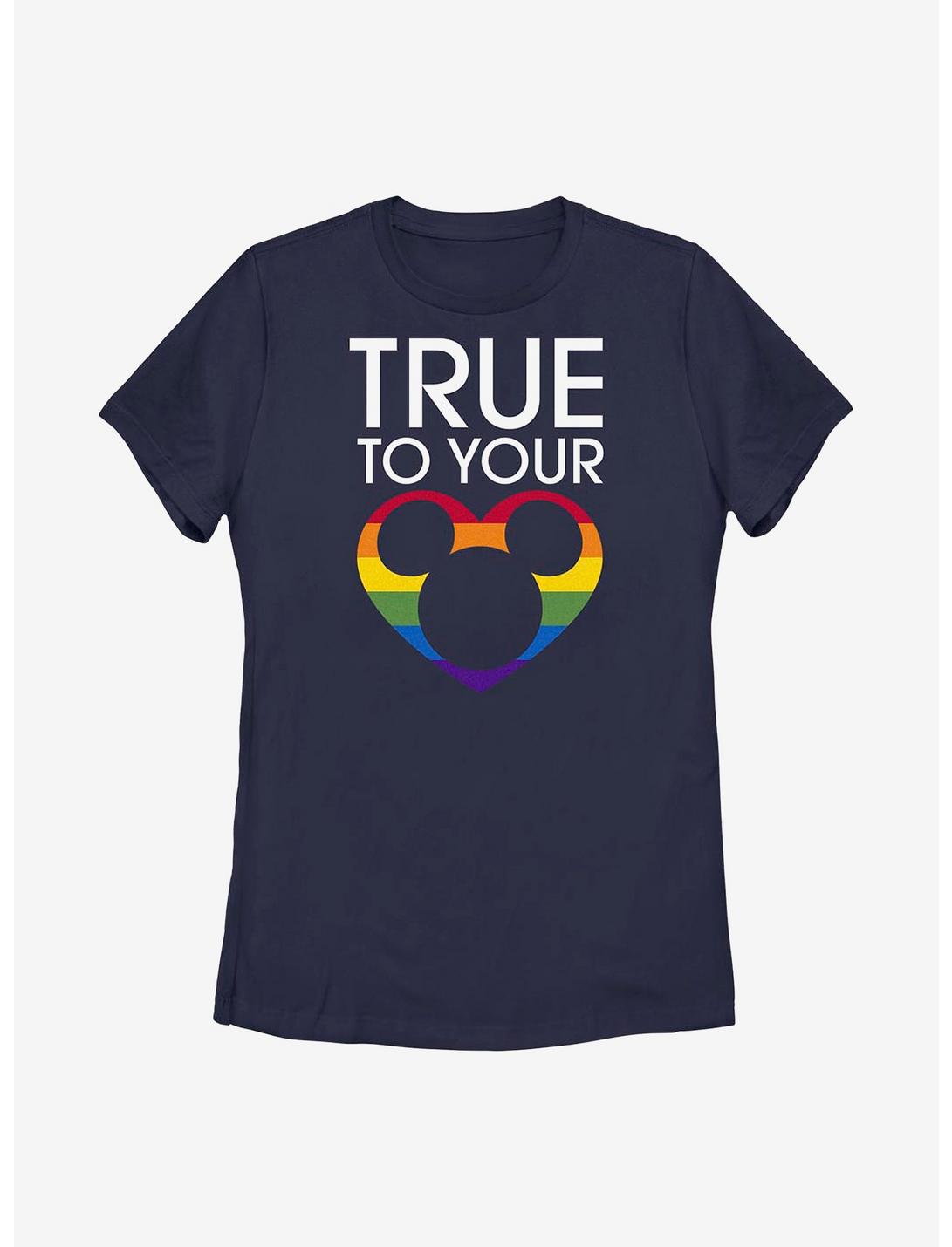 Disney Mickey Mouse Pride True To Pride T-Shirt, NAVY, hi-res