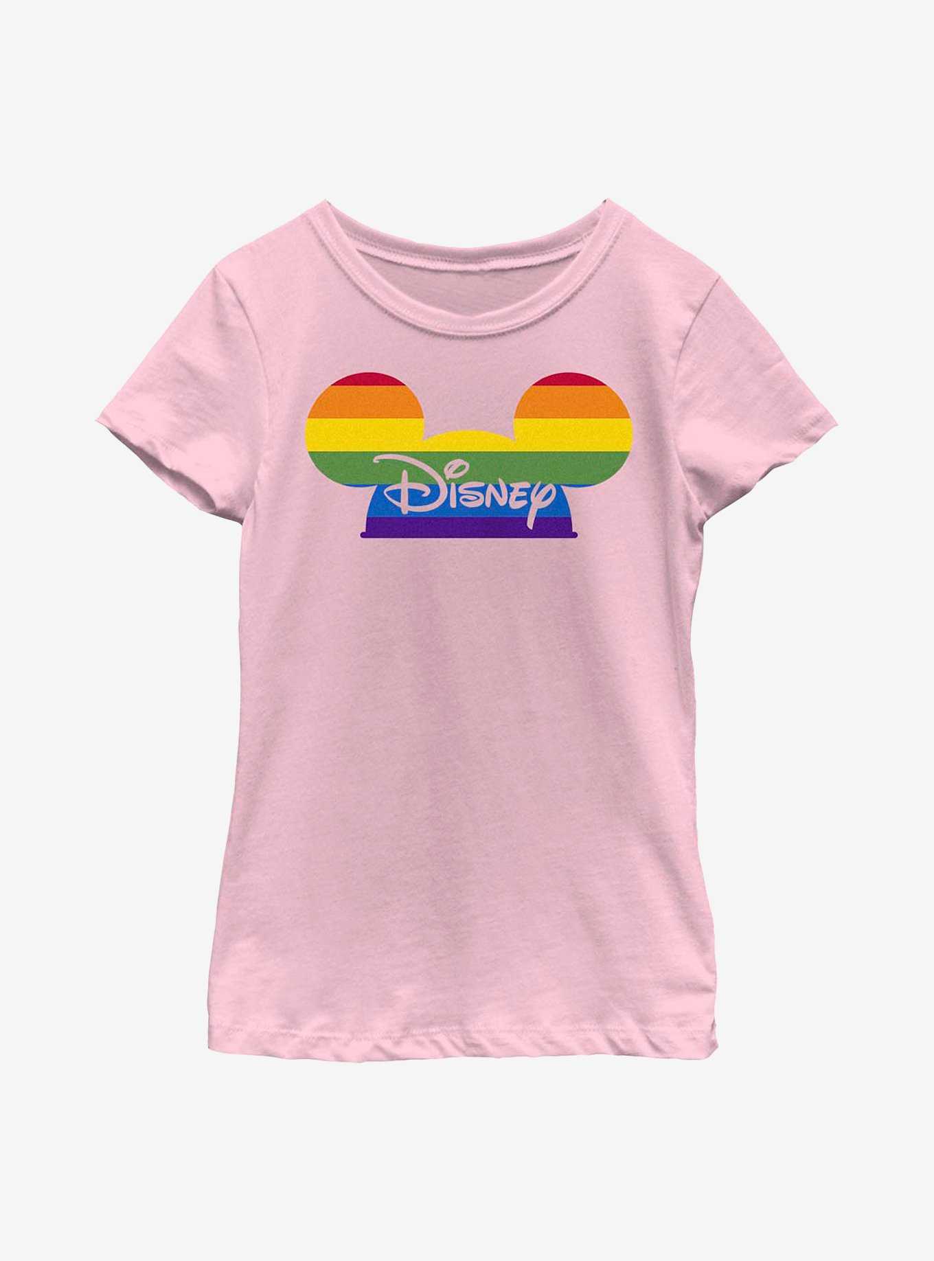 Disney Mickey Mouse Pride Hat Youth T-Shirt, , hi-res