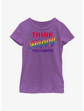 Disney Mickey Mouse Pride Happy Thoughts Youth T-Shirt, , hi-res