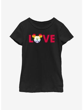 Disney Mickey Mouse Pride Mickey Loves Pride Youth T-Shirt, , hi-res