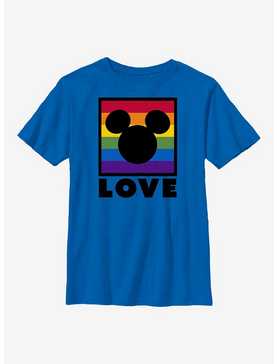 Disney Mickey Mouse Pride Box Youth T-Shirt, , hi-res