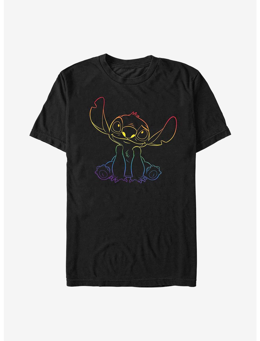 Disney Lilo And Stitch Pride Stitch T-Shirt, BLACK, hi-res