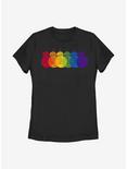 Star Wars Pride BB-8 Rainbows Logo T-Shirt, BLACK, hi-res