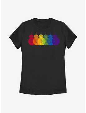 Star Wars Pride BB-8 Rainbows Logo T-Shirt, , hi-res