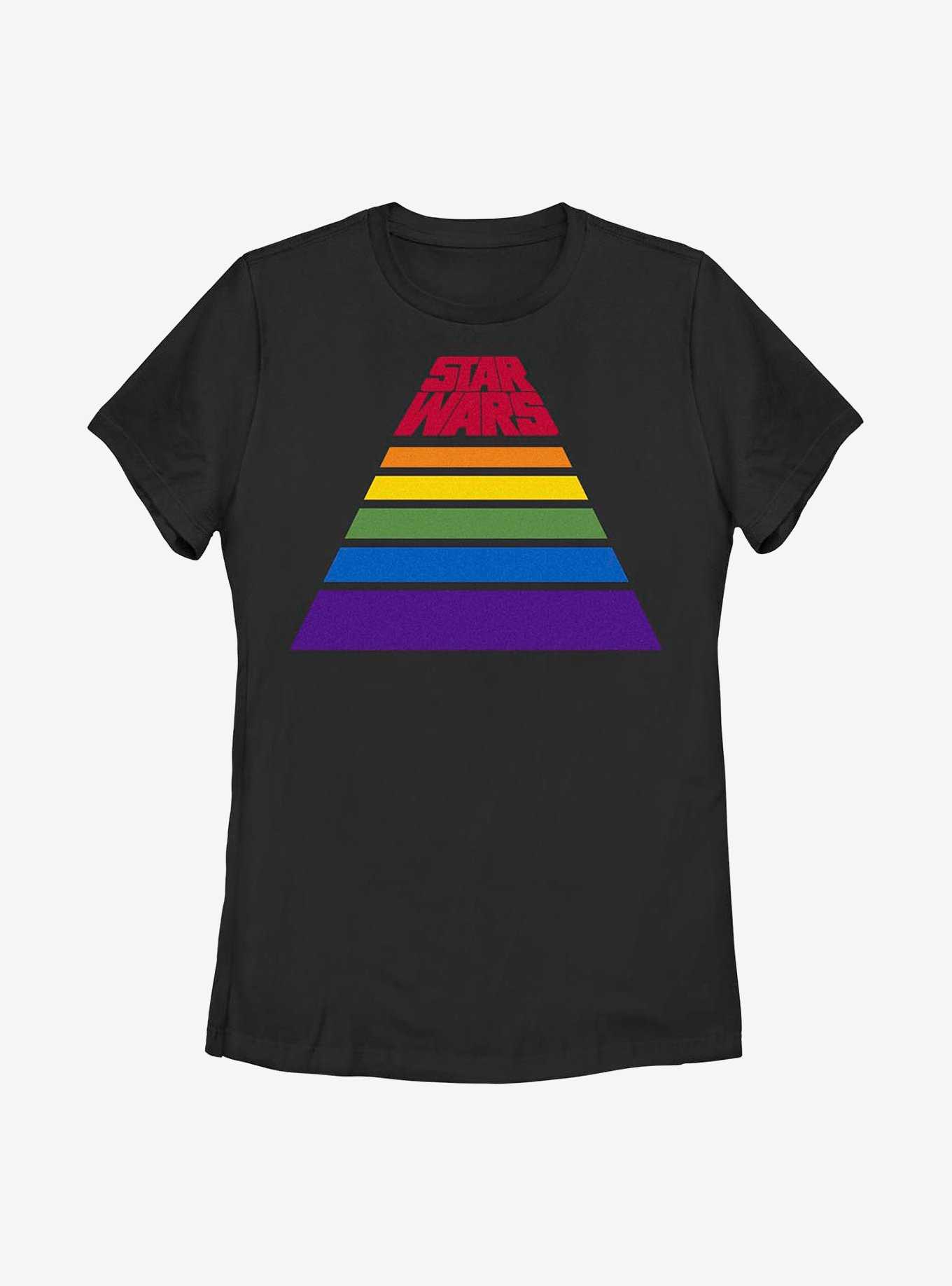 Star Wars Pride Rainbow Perspective T-Shirt, , hi-res