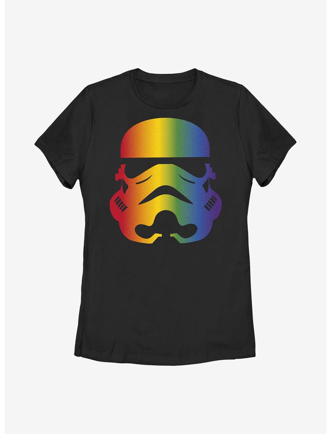 Star Wars Pride Rainbow Storm T-Shirt, BLACK, hi-res
