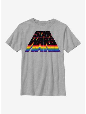 Star Wars Pride Rainbow Stack Youth T-Shirt, , hi-res