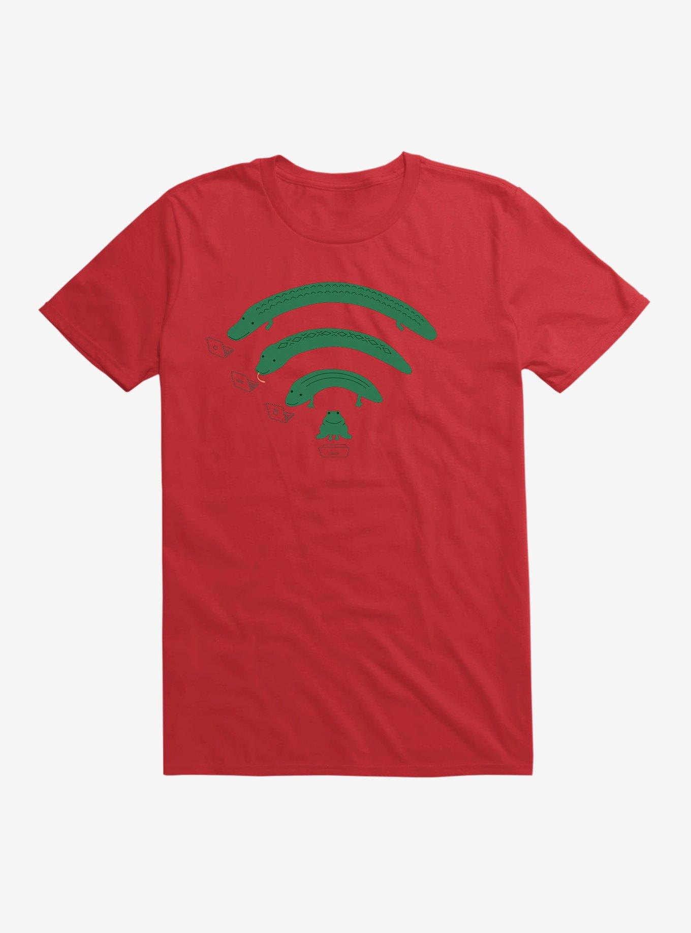 Everybody Loves The Internet T-Shirt, RED, hi-res