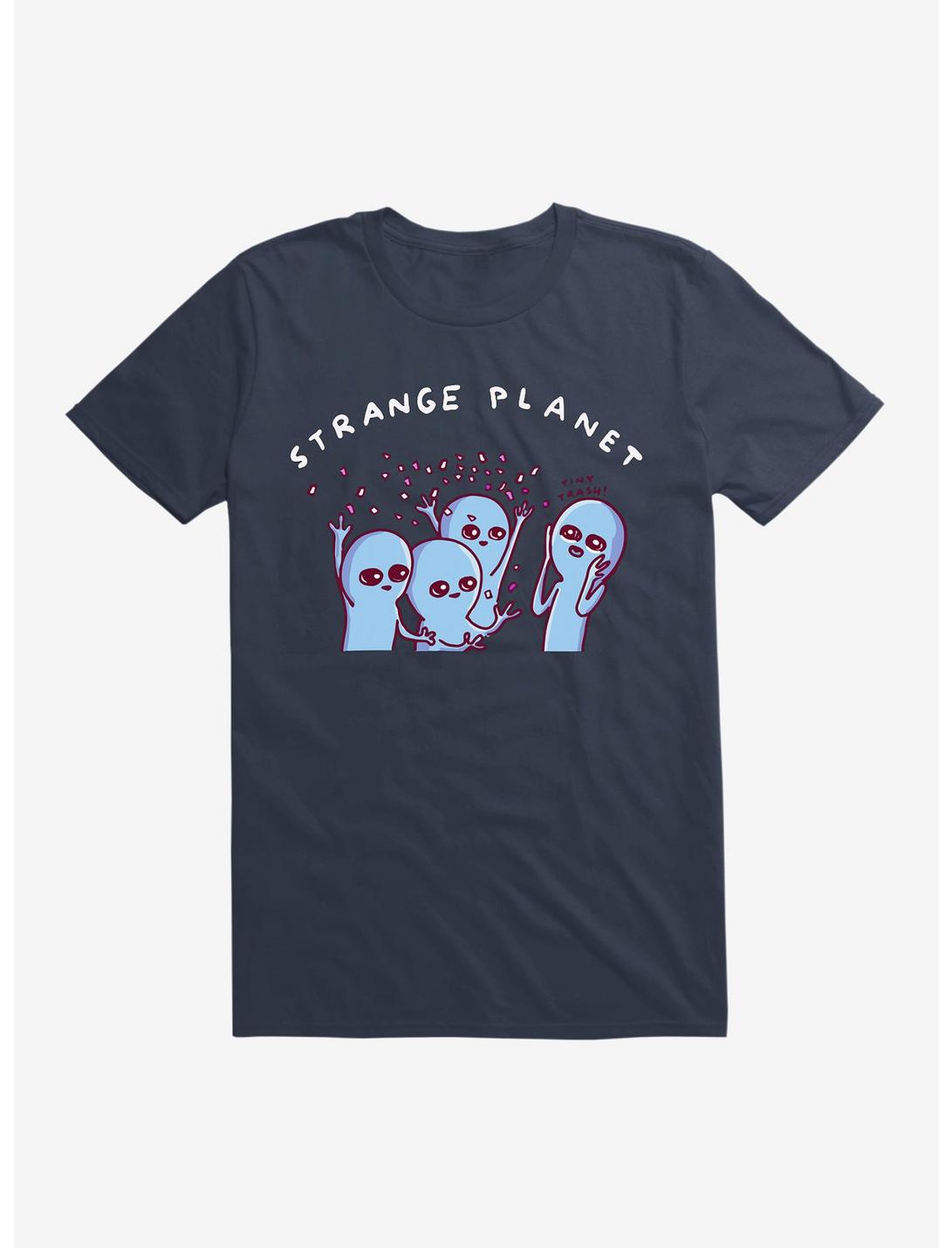 Strange Planet Party T-Shirt, NAVY, hi-res