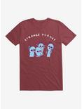 Strange Planet Party T-Shirt, SCARLET, hi-res