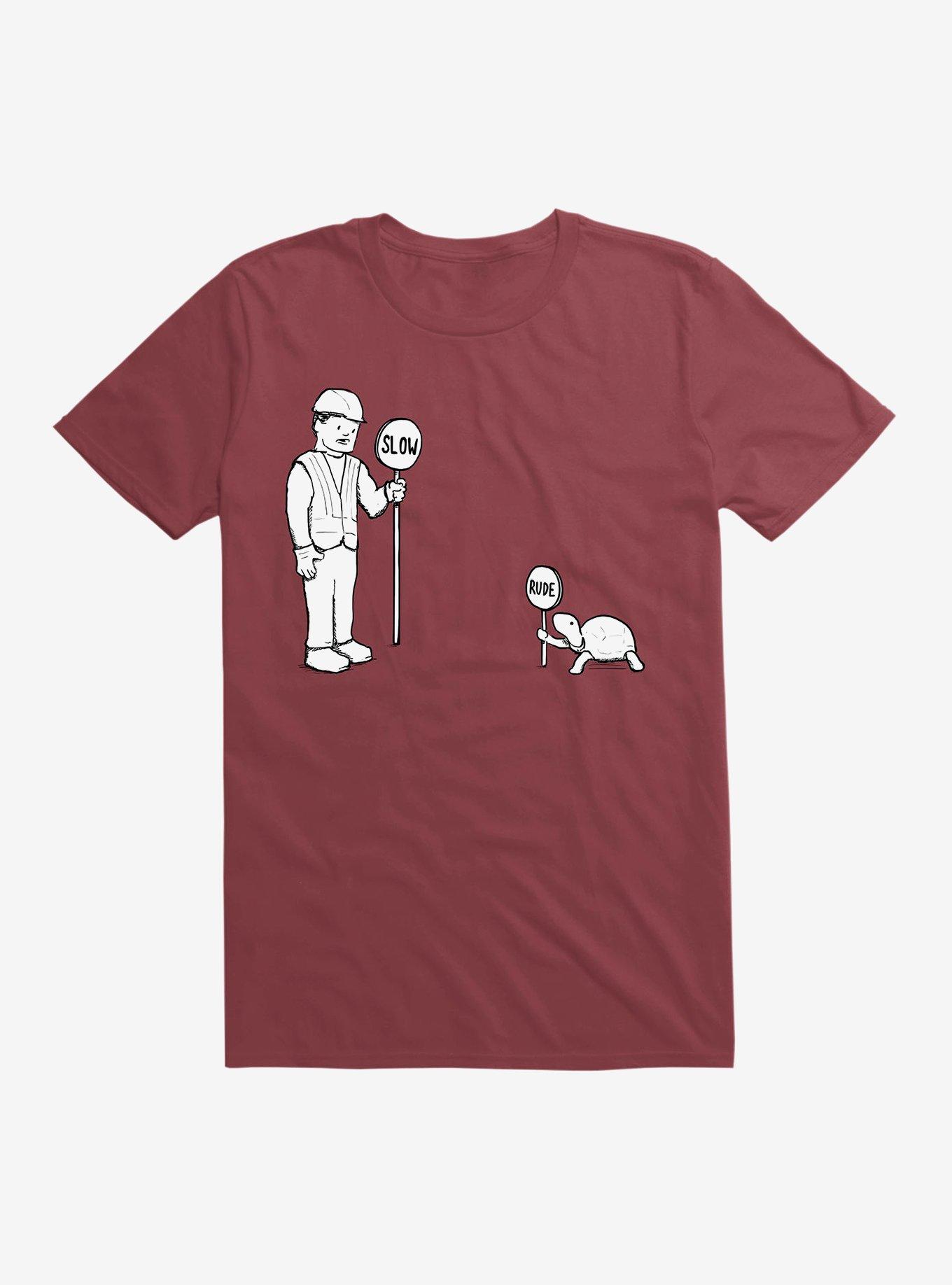 Rude! T-Shirt, SCARLET, hi-res