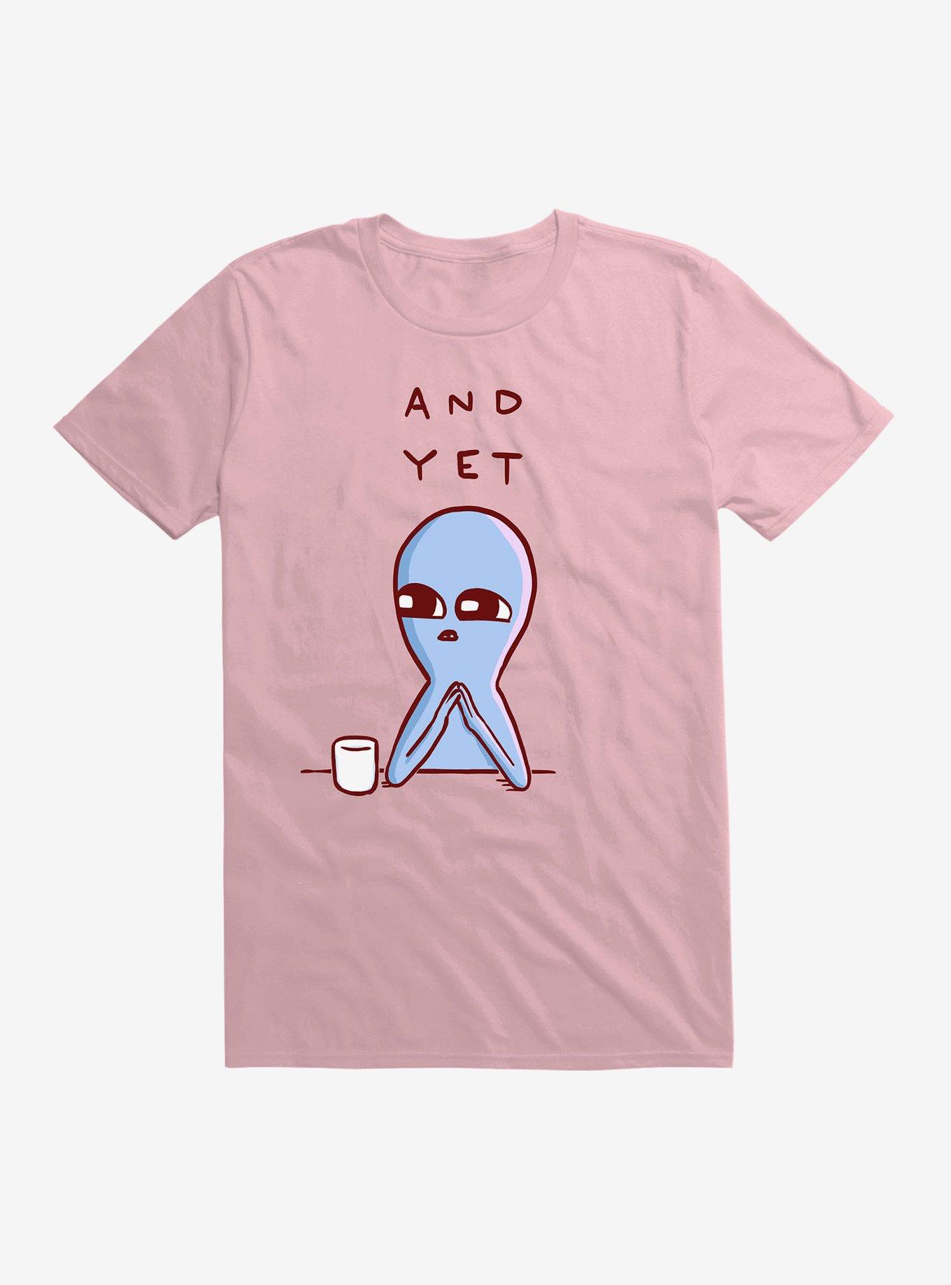 Strange Planet And Yet T-Shirt, LIGHT PINK, hi-res