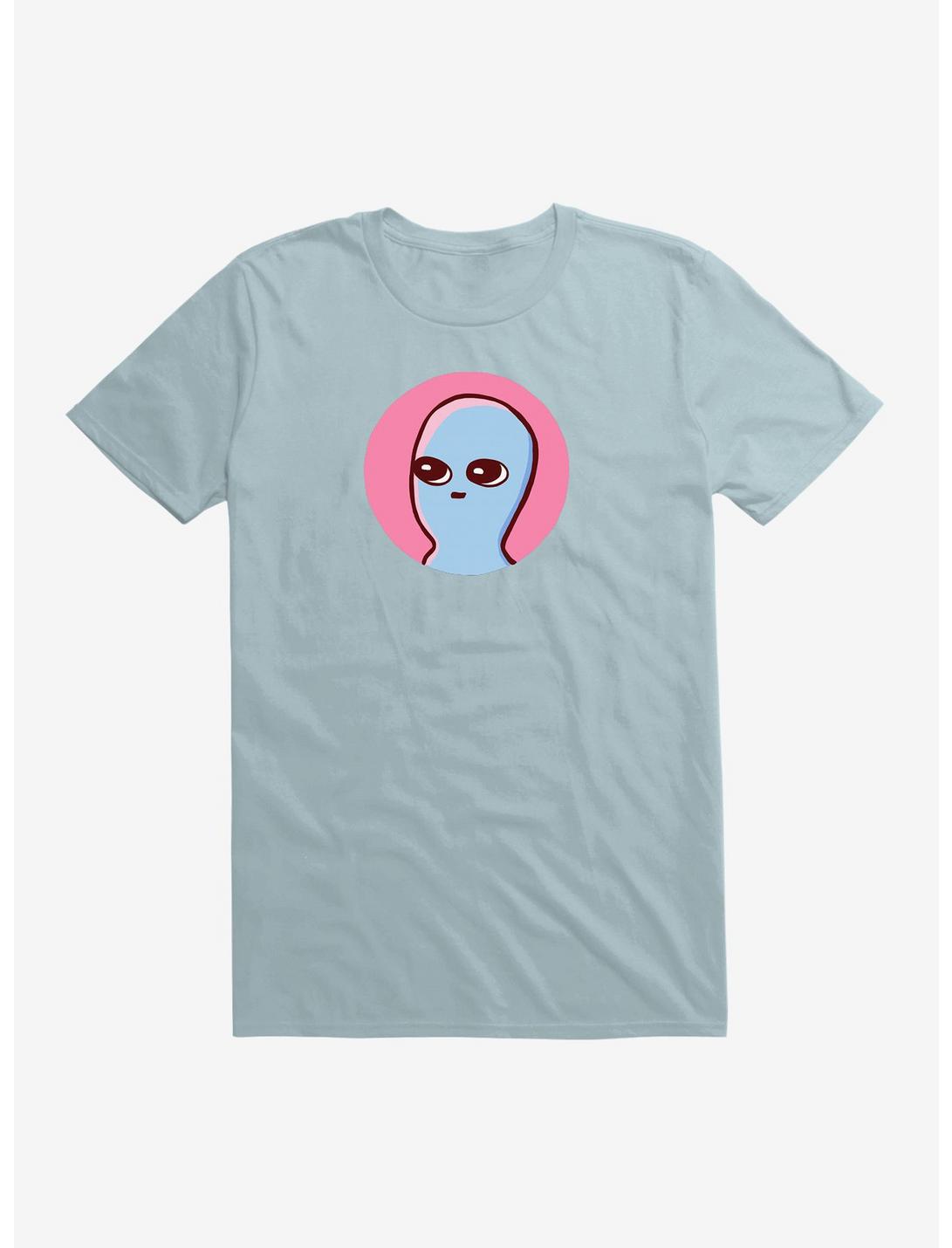 Strange Planet Centered Icon T-Shirt, LIGHT BLUE, hi-res